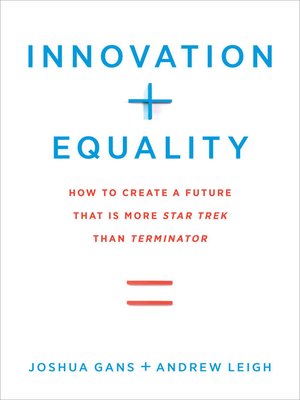 cover image of Innovation + Equality